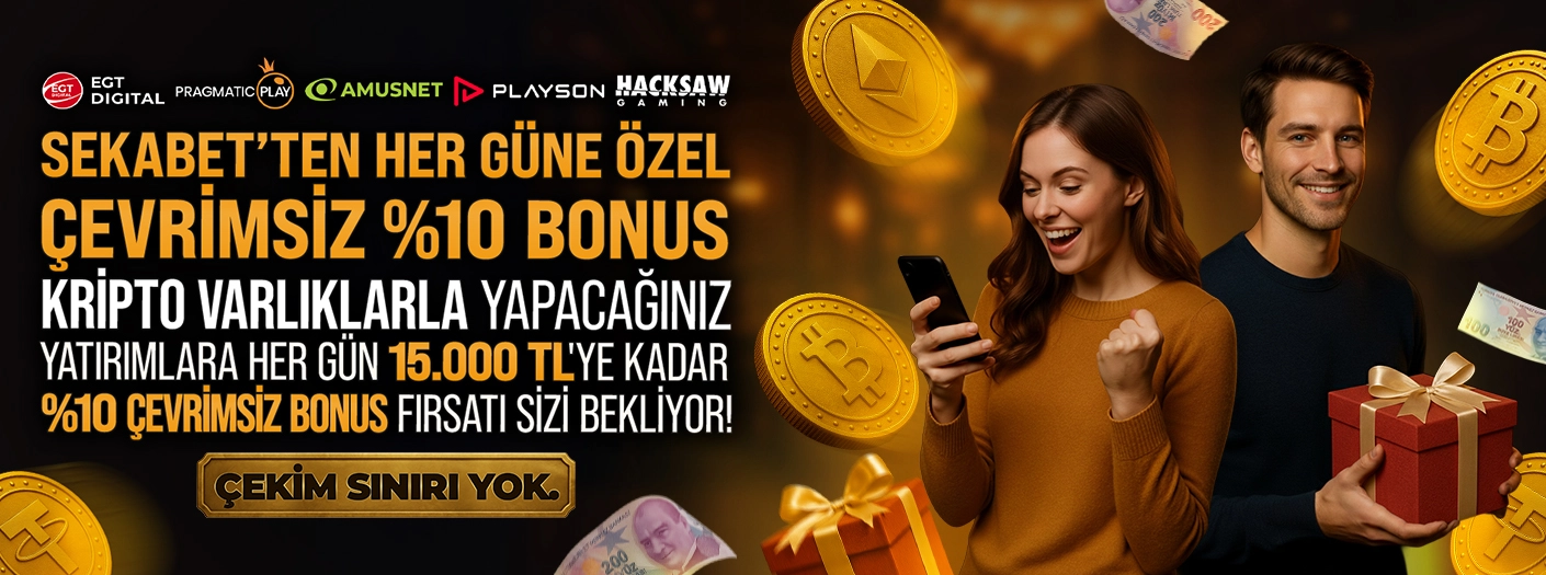 ÇEVRİMSİZ %10 BONUS