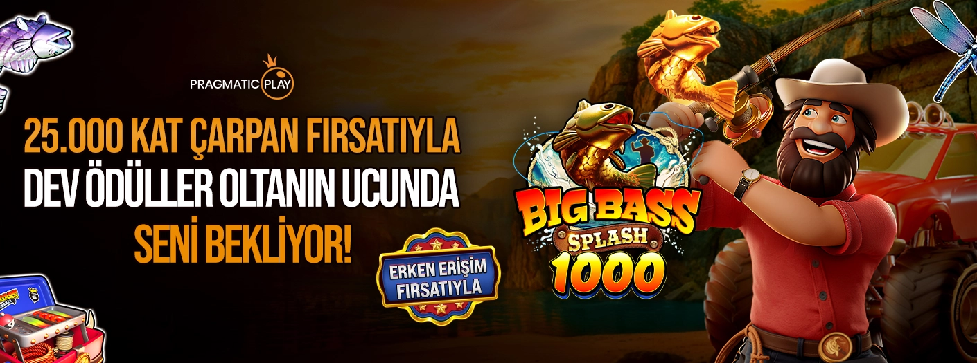 pragma big bass splash 1000 erken